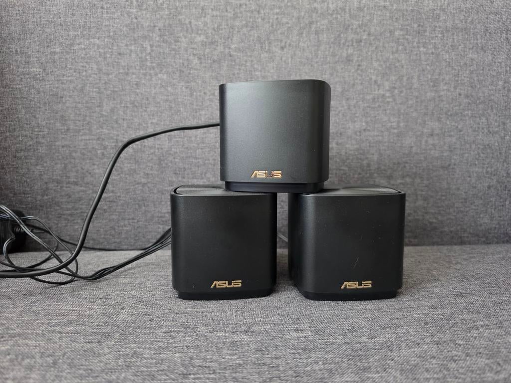 3 Asus XD4 Plus wifi-6 mesh routers met garantie, Ophalen of Verzenden, Zo goed als nieuw, Overige merken