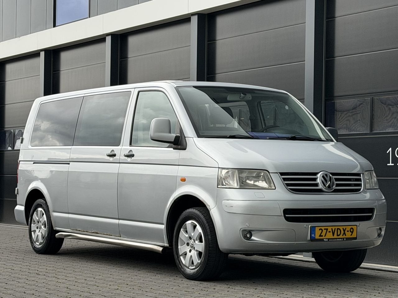 Volkswagen Transporter 2.5 TDI L2-H1 DC 5-PERS * MARGE *, Automaat, Volkswagen, Lederen bekleding, Leder