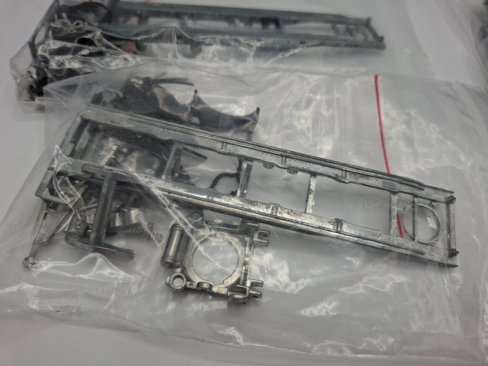 Tekno container aanhanger bouwkit met extra onderdelen, Hobby en Vrije tijd, Modelauto's | 1:50, Ophalen of Verzenden, Zo goed als nieuw