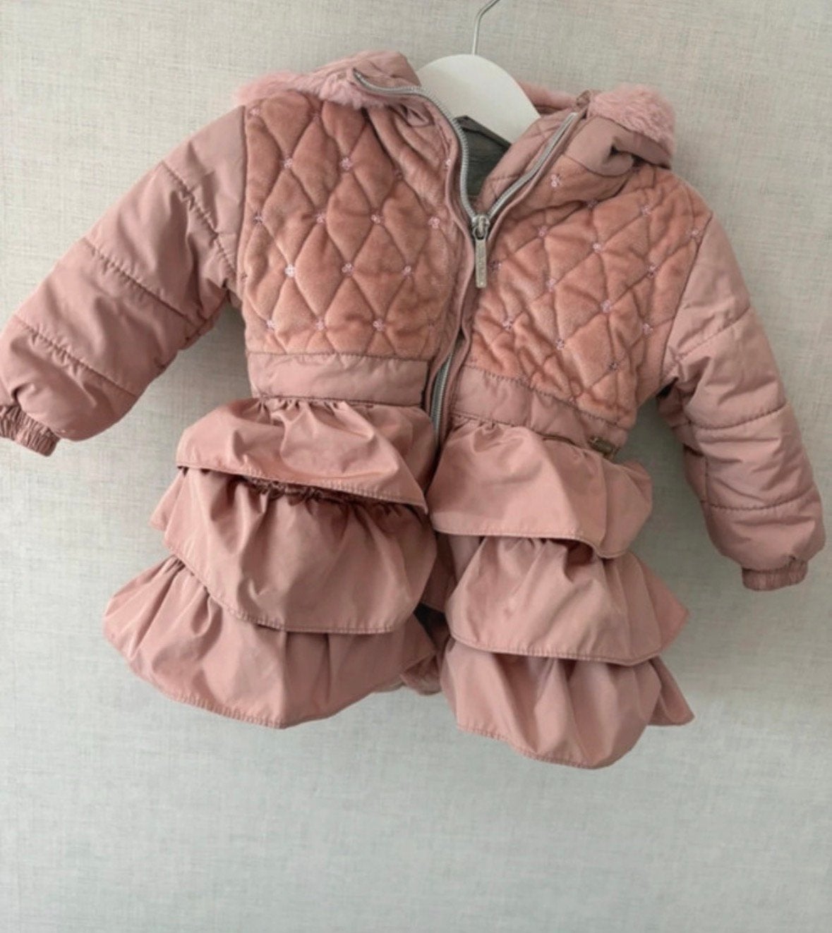 Le Chic winterjasje maat 74, Ophalen of Verzenden, Zo goed als nieuw, Meisje, Jasje