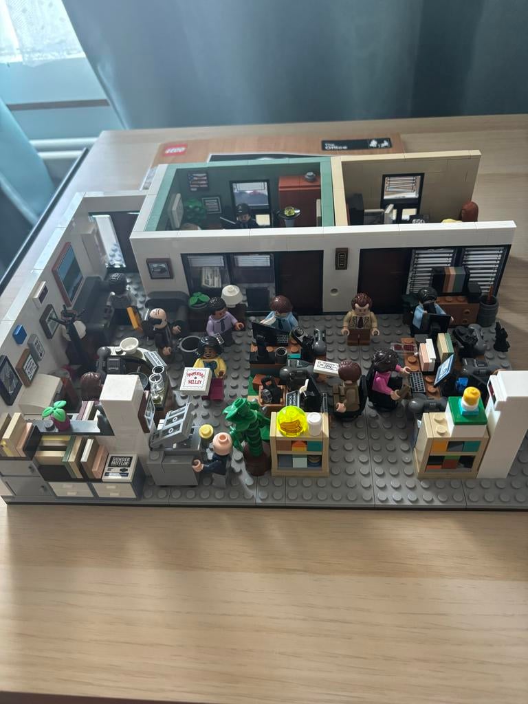 Lego The Office Set - Dunder Mifflin Collectie 21336, Ophalen of Verzenden, Zo goed als nieuw, Complete set, Lego