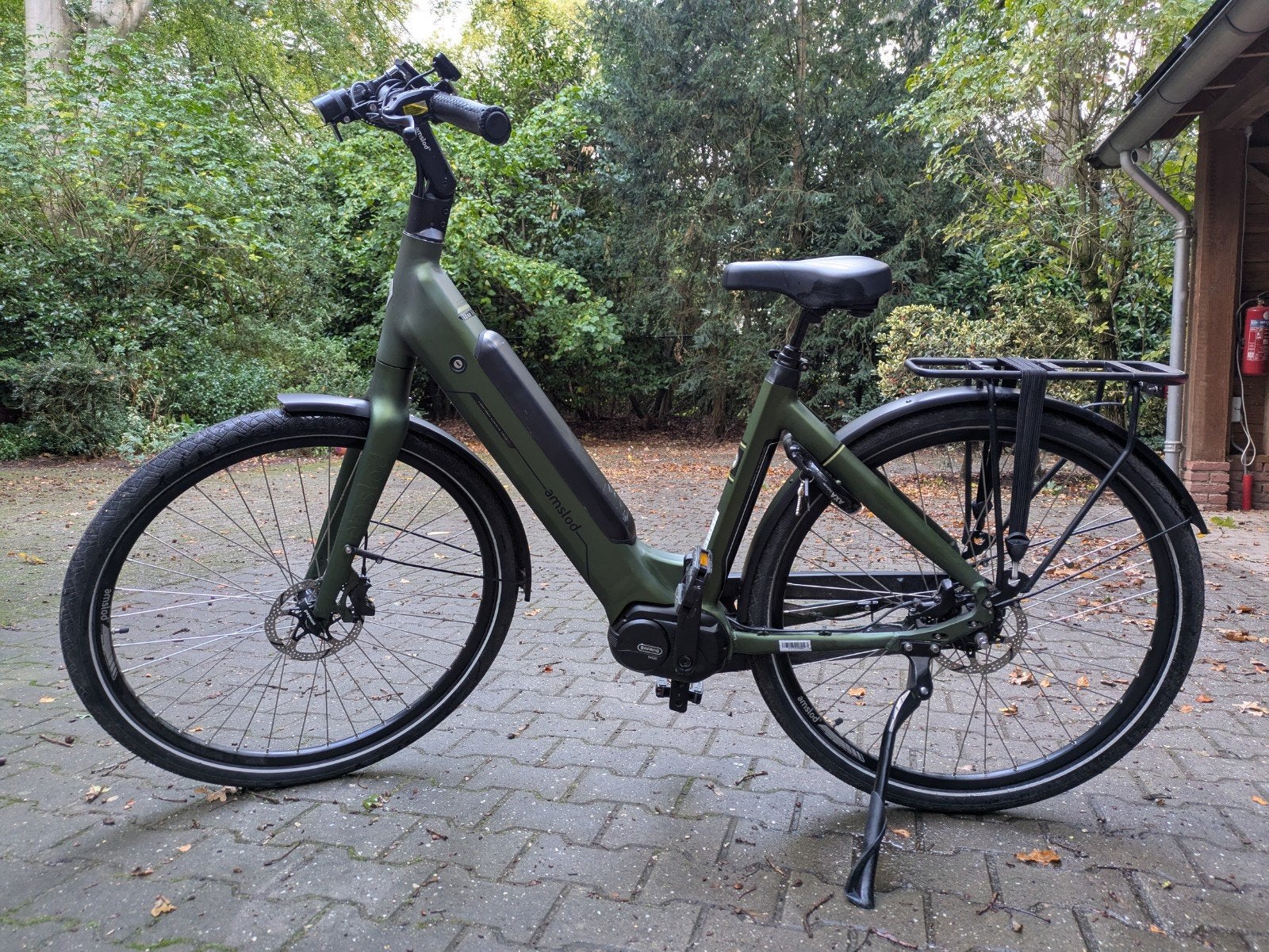 Amslod Eton E-MD 600, Zo goed als nieuw, 51 tot 55 cm, 50 km per accu of meer, Ophalen