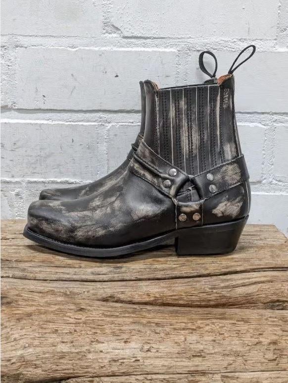 DWARS - Mooie leren boots maat 39 - Nieuw €169,95 - DWRS, Kleding | Dames, Schoenen, DWRS, Zwart, Lage of Enkellaarzen, Nieuw