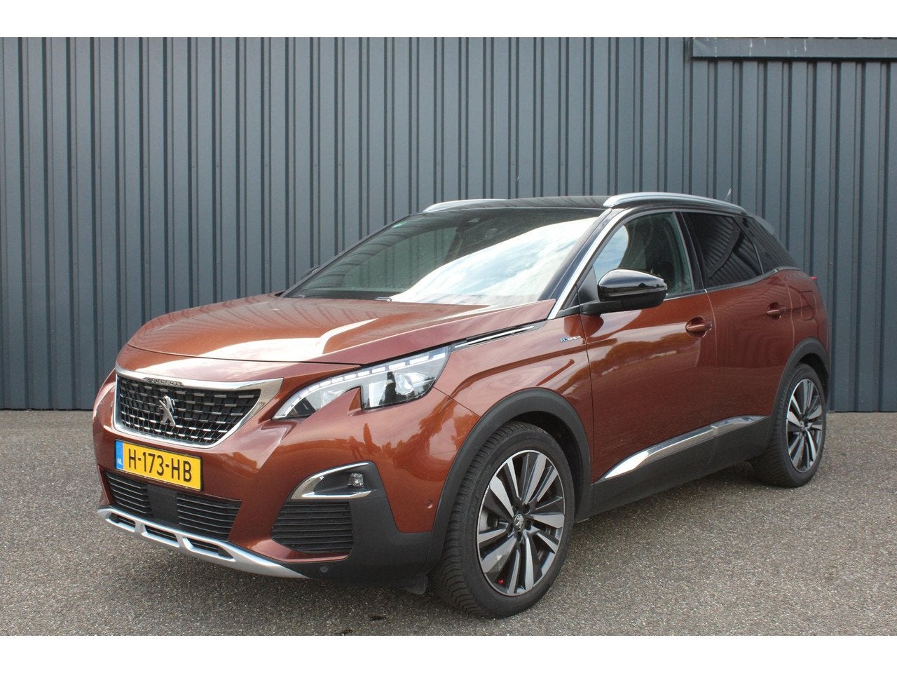 Peugeot 3008 HYbrid4 300pk e-EAT Première I SUPER SUMMER DE, Auto's, Peugeot, Automaat, 77 km/l, 4 cilinders, Bruin