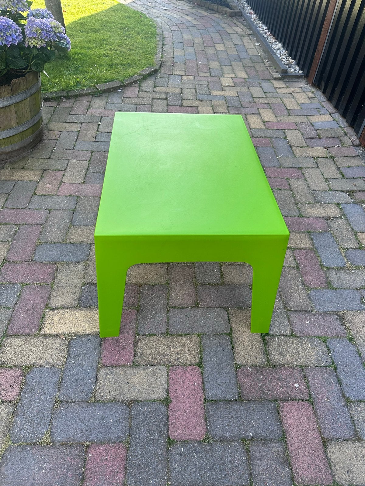 Siesta Exclusive Lounge Tafel - Felgroen, Tuin en Terras, Tuintafels, Ophalen, Gebruikt, Rechthoekig, Kunststof