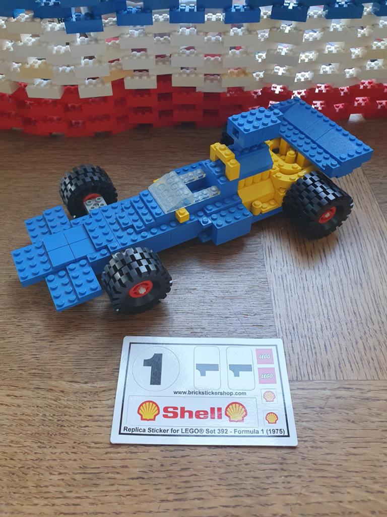 Lego 392 formule 1, Gebruikt, Overige thema's, Lego, Ophalen of Verzenden