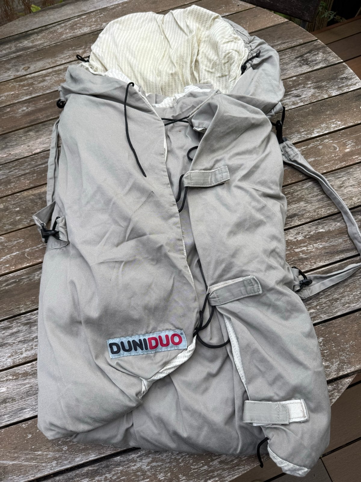Duniduo Slaapzak voor baby's - Scandinavische stijl, Kinderen en Baby's, Ophalen, Gebruikt, Overige merken, Grijs