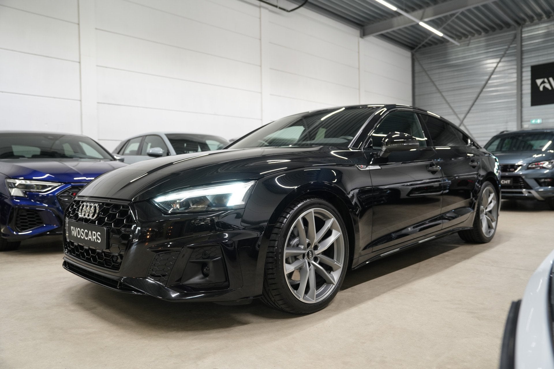 Audi A5 Sportback 40 TFSI S Edition * Virtual - Sfeer - Matr, Auto's, Gebruikt, 1465 kg, Zwart, Origineel Nederlands