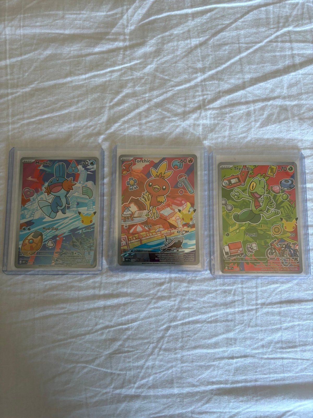 Mudkip, torchic, treecko promo’s, Ophalen of Verzenden, Nieuw, Losse kaart