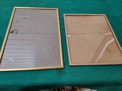 Fotolijsten vintage metalen rand en glas, Ophalen of Verzenden, 'T Olde Gre-j, Info@toldegrej.nl, Endepoelstraat 20f Didam