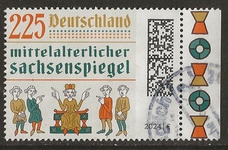 Duitsland 199, theater voor jhfokk, Verzenden, 1990 tot heden, Gestempeld