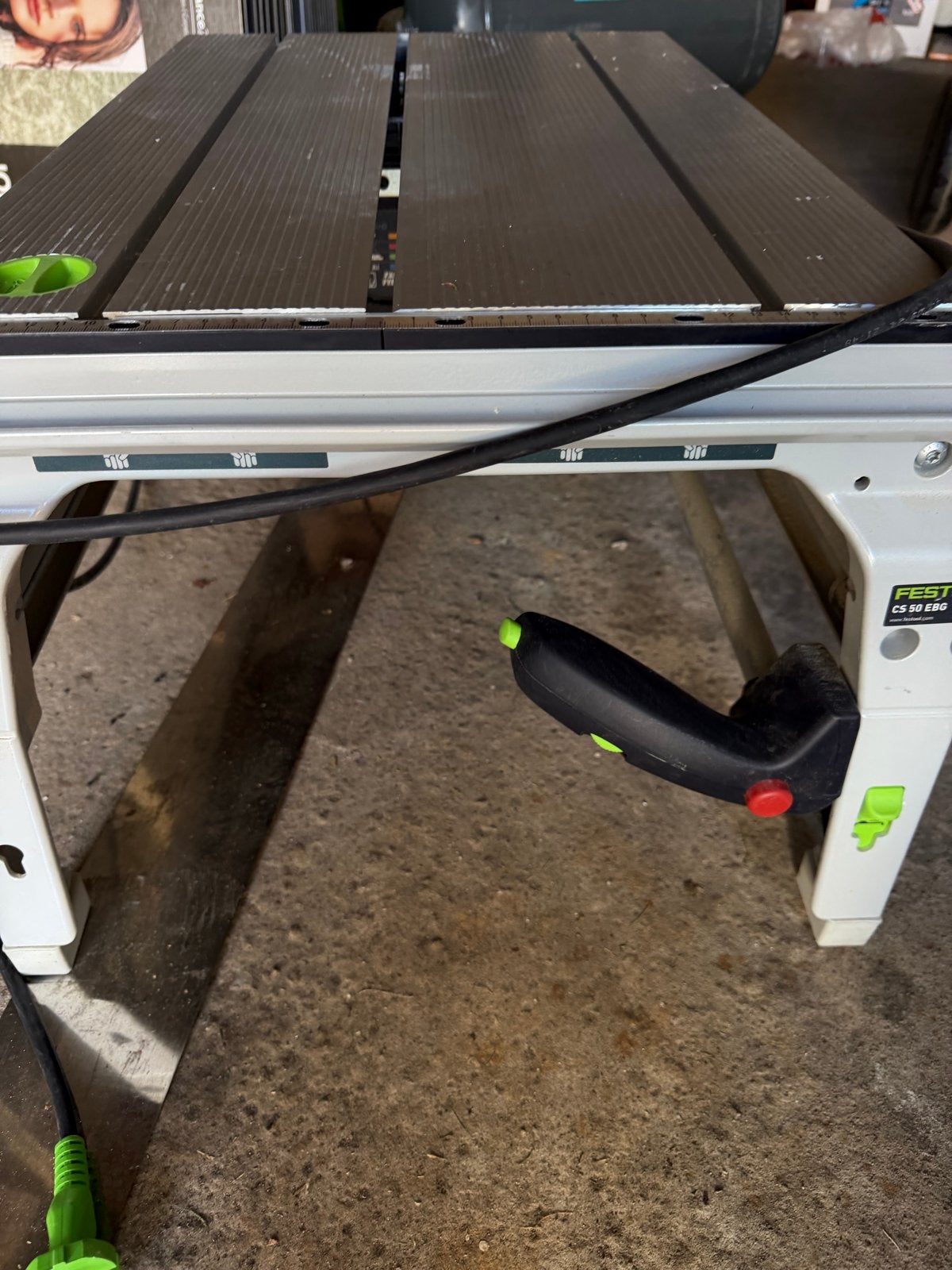 Festool CS 50 EBG Precisio Tafelcirkelzaag, Ophalen, Gebruikt, Cirkelzaag, 30 tot 70 mm