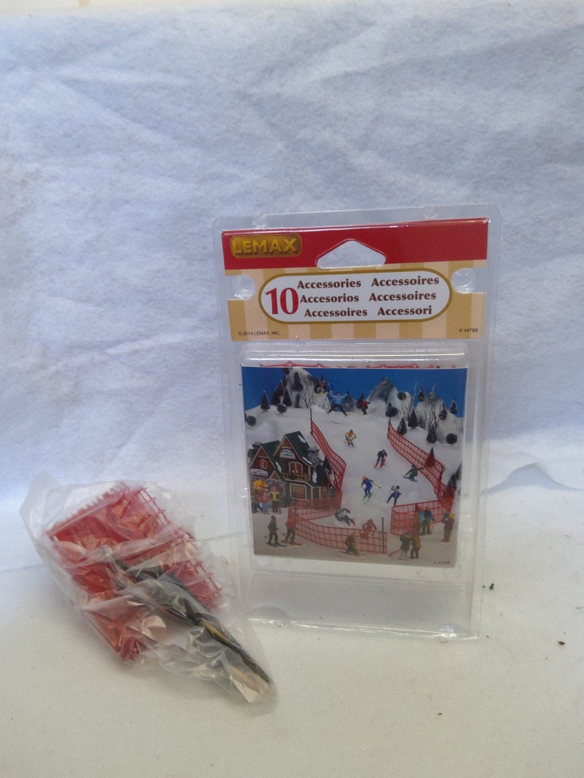 Lemax Ski Racing Net (44788) - Miniatuur Accessoire  B5, Ophalen of Verzenden, Zo goed als nieuw