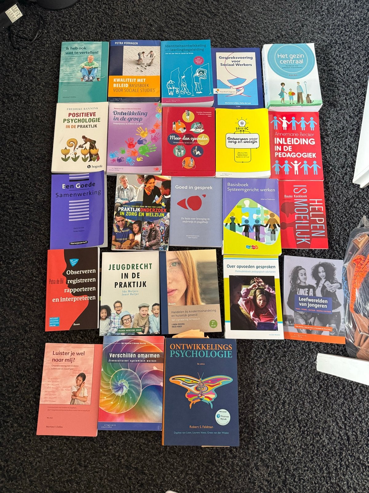 Diverse studieboeken Social Work, Pedagogiek en Psychologie, Ophalen of Verzenden, Gamma, Zo goed als nieuw, HBO