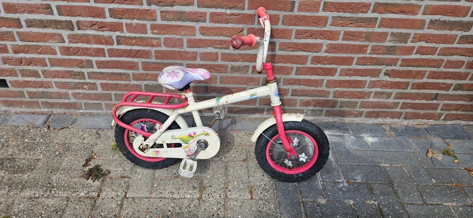 Kinderfiets 12 inch - Functioneert goed, Ophalen, Gebruikt, Minder dan 16 inch