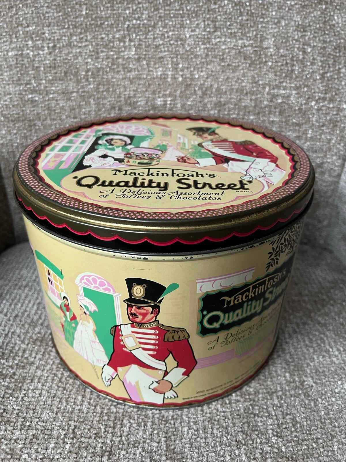Vintage Mackintosh's Quality Street Blik - Snoepblik, Ophalen of Verzenden, Gebruikt, Overige, Overige merken