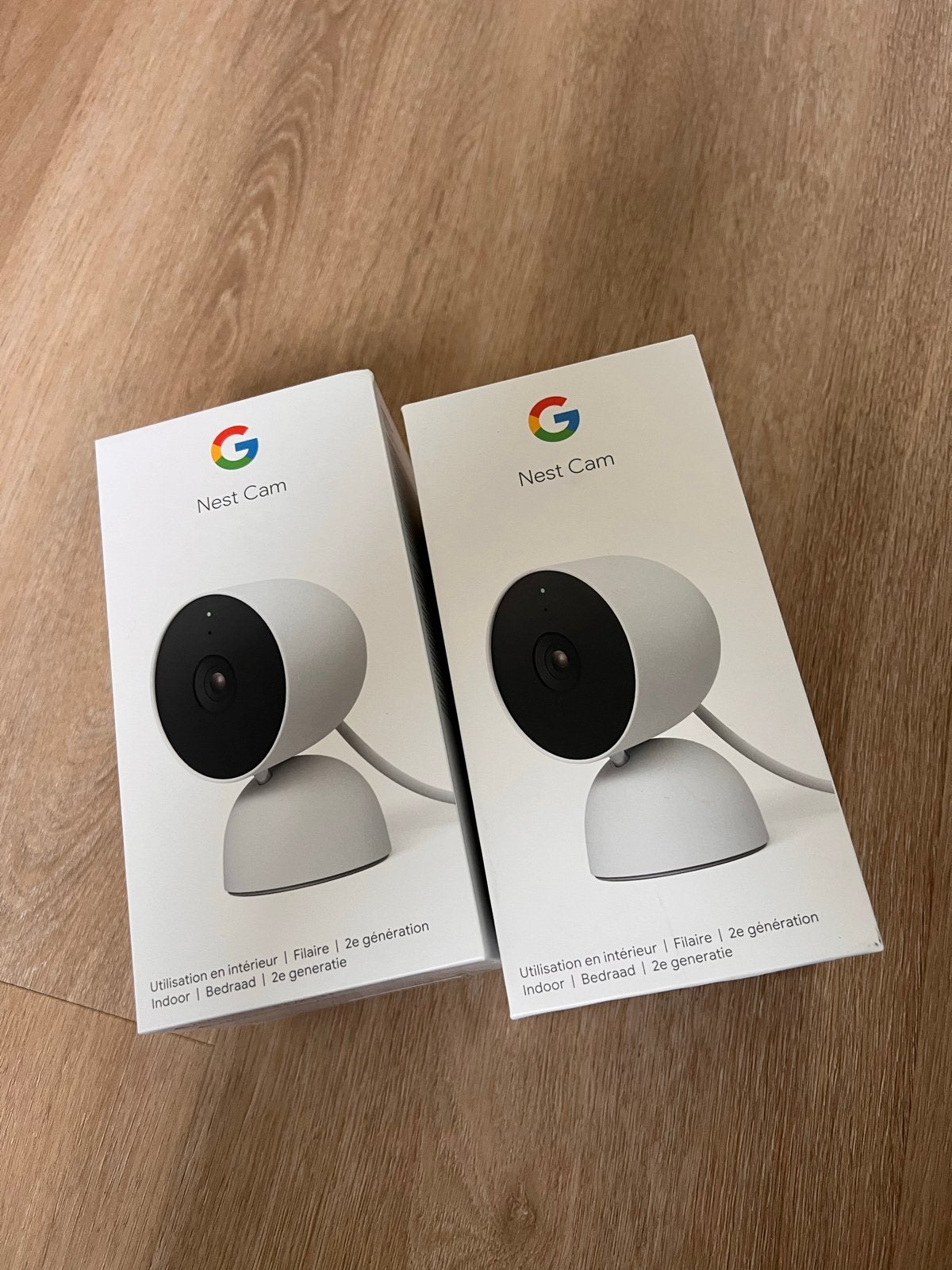 Google Nest Cam (2e generatie) Indoor - Binnencamera, Ophalen of Verzenden, Nieuw, Binnencamera