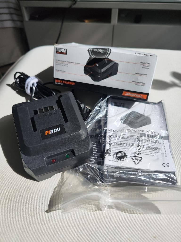Ferm Industrial FI20V Snellader CDA1131P - Nieuw, Ophalen of Verzenden, Nieuw, Overige typen
