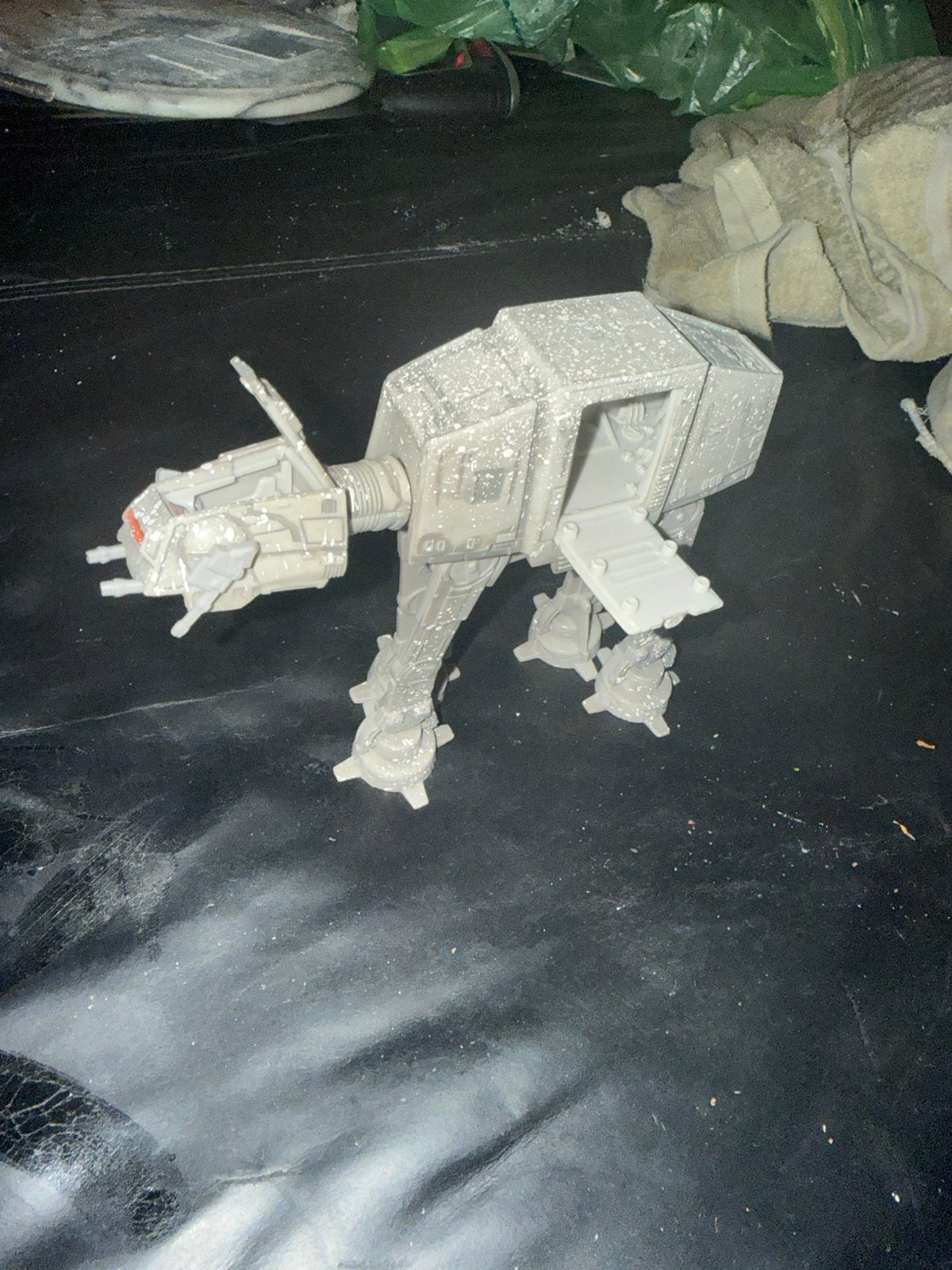 Star wars ATAT micro machines, Ophalen of Verzenden, Zo goed als nieuw, Actiefiguurtje
