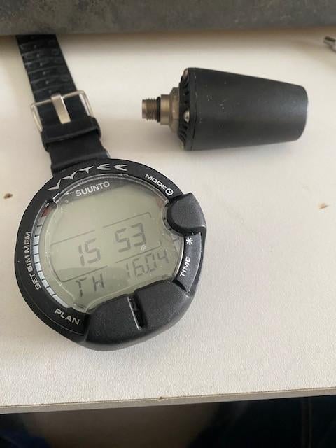 Suunto vyper Duikcomputer met tankzender, Ophalen of Verzenden, Zo goed als nieuw, Duikcomputer