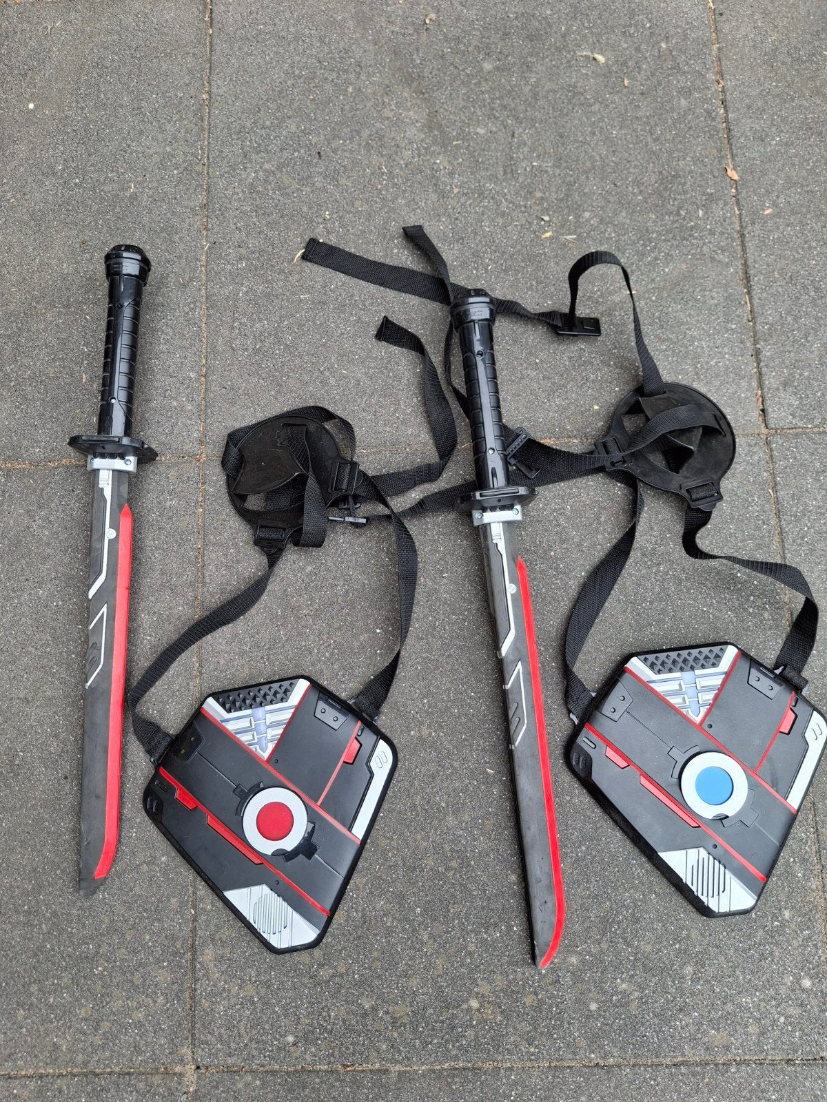 Ninja zwaarden met schilden speelgoed set, Ophalen