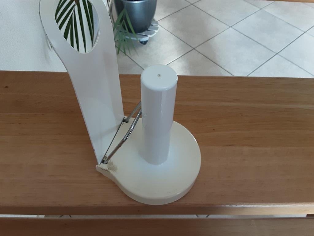 Handige keukenrolhouder - Wit, Ophalen