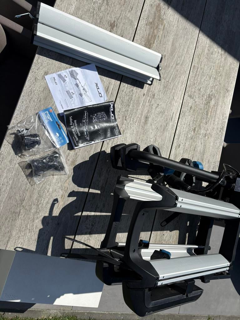 Fietsdrager XLC Azura Extra&easy inclusief oprijgoot, Ophalen, Zo goed als nieuw, Trekhaakdrager