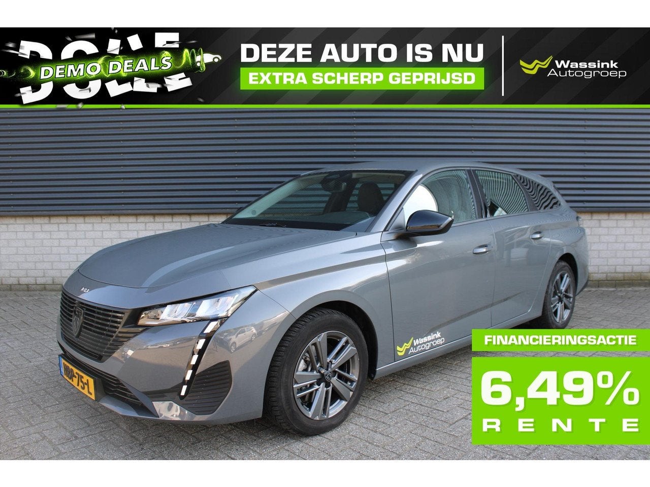Peugeot 308 SW Active Pack Business 130pk I Navigatie I Appl, Auto's, Gebruikt, 1199 cc, Handgeschakeld, 3 cilinders