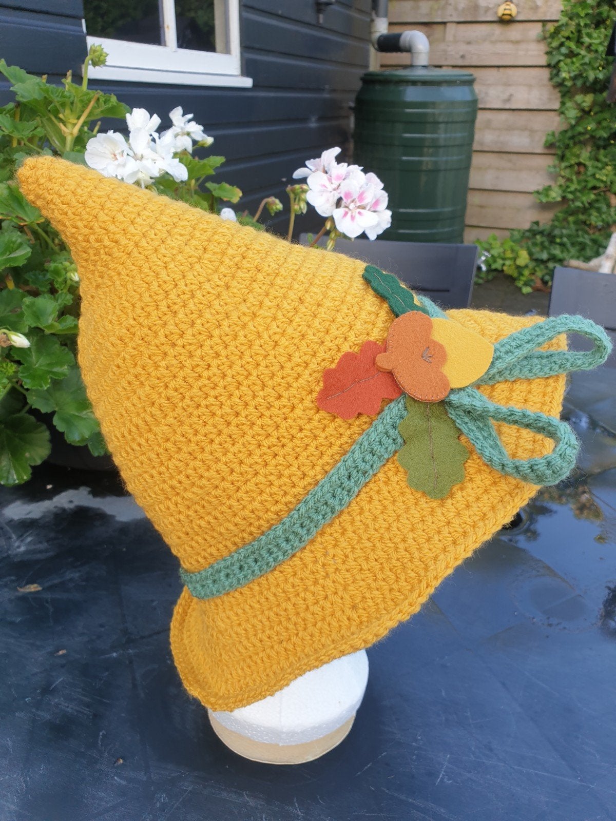 Herfst  hedge witch hat., Ophalen of Verzenden, Nieuw, Accessoires