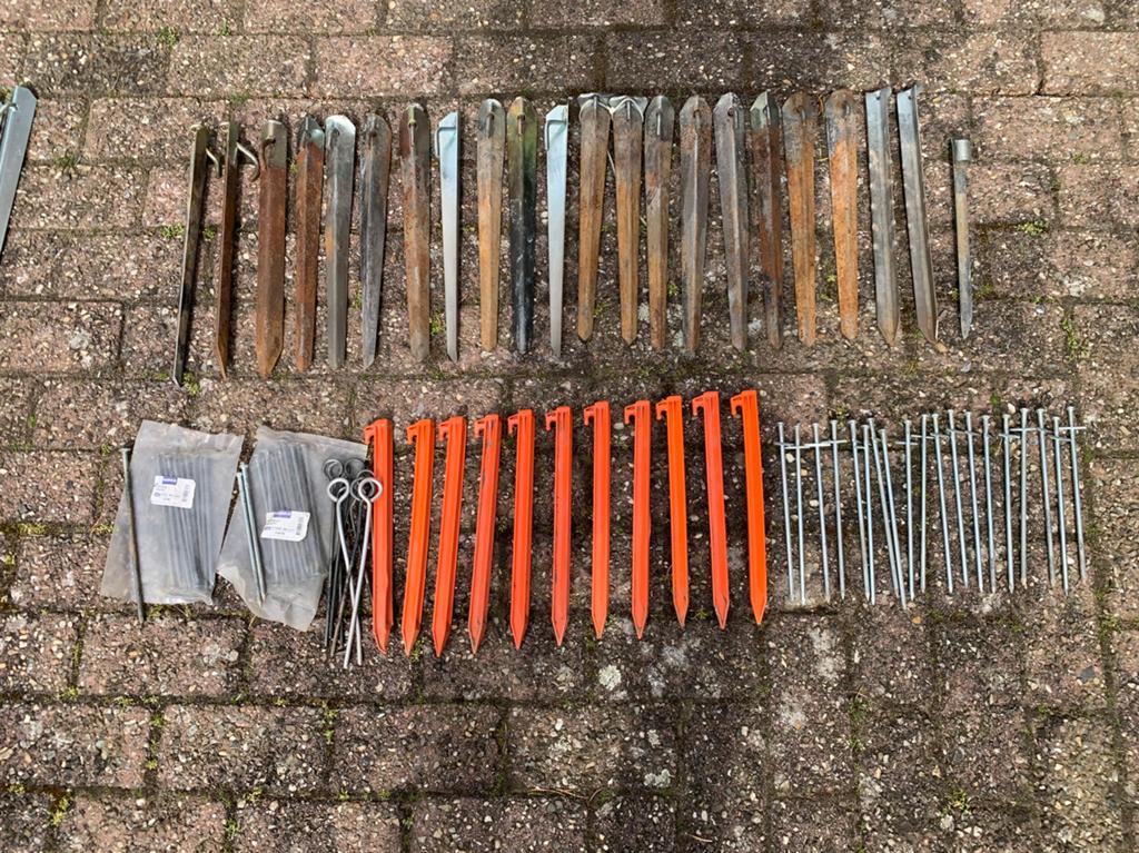 Verschillende onderdelen voor caravan en tent., Ophalen of Verzenden, Gebruikt
