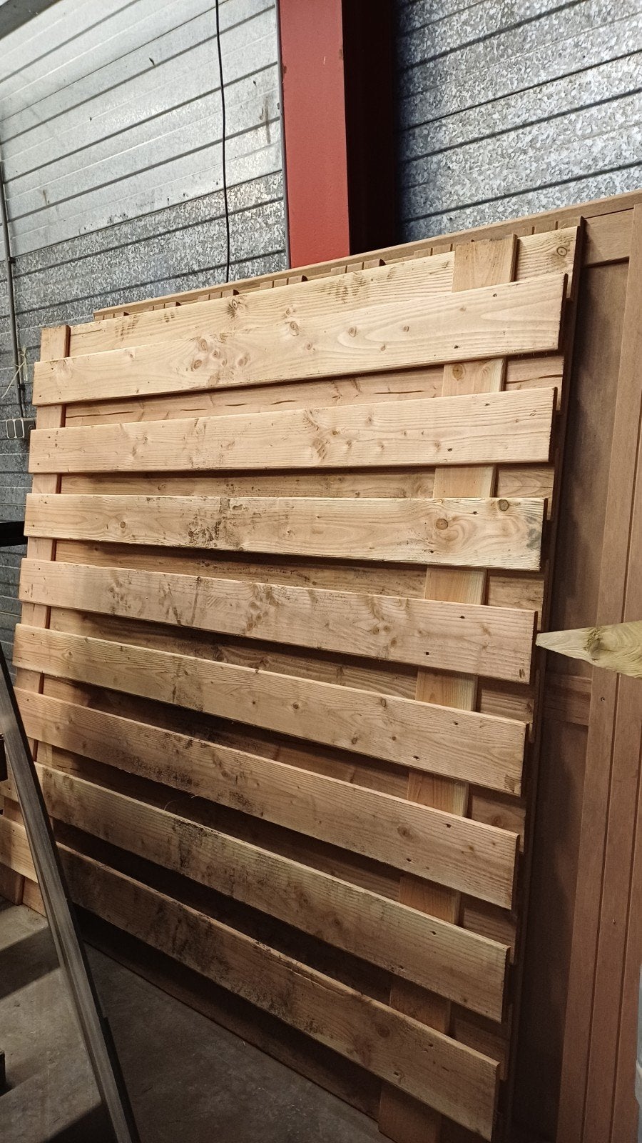 Tuinscherm schutting Douglas, Ophalen, 1 tot 2 meter, Minder dan 3 meter, Nieuw