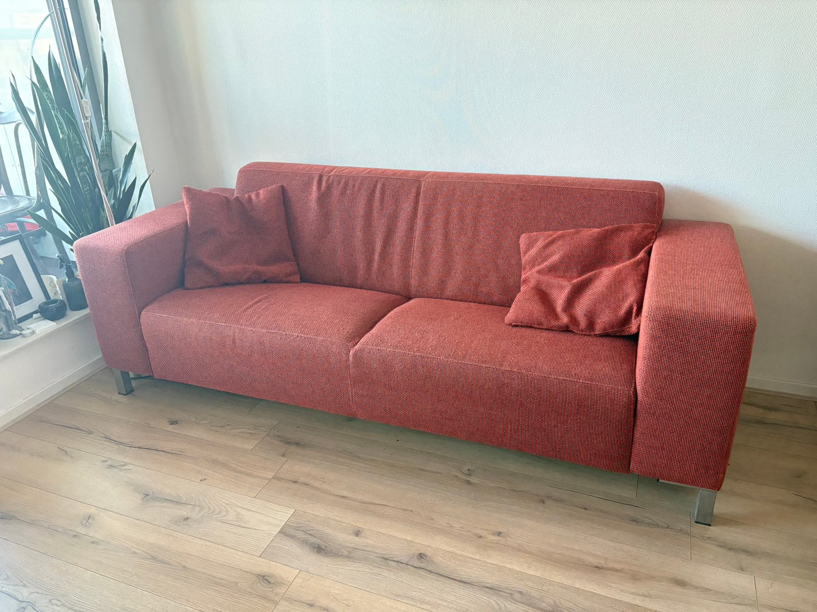 Stoffen Montel bank, Ophalen, Gebruikt, Minder dan 75 cm, Driepersoons