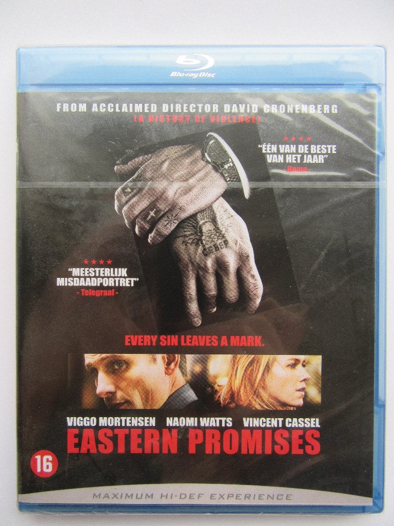 Eastern Promises Viggo Mortensen Blu-ray Disc SEAL, Ophalen of Verzenden, Nieuw in verpakking, Film, Blu-ray
