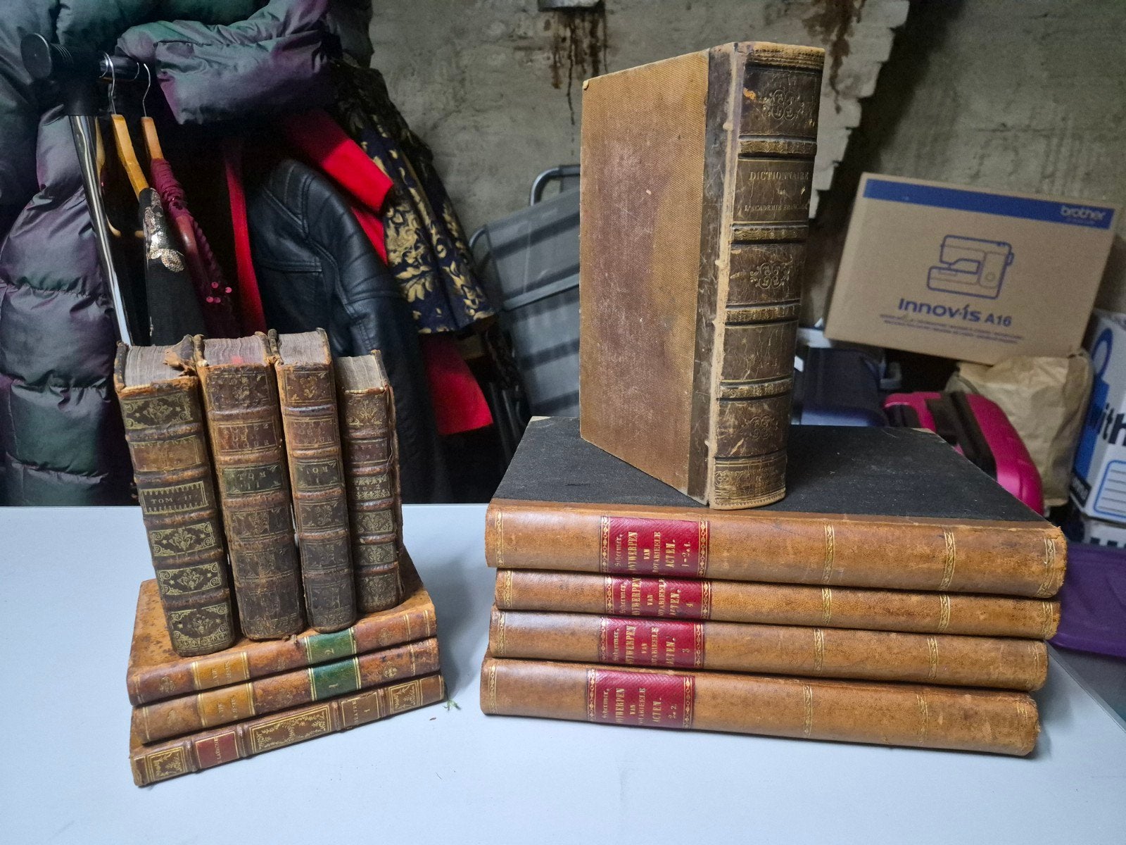 12 antieke boeken Verzamelcollectie, Boeken, Ophalen, Gelezen, Overige onderwerpen