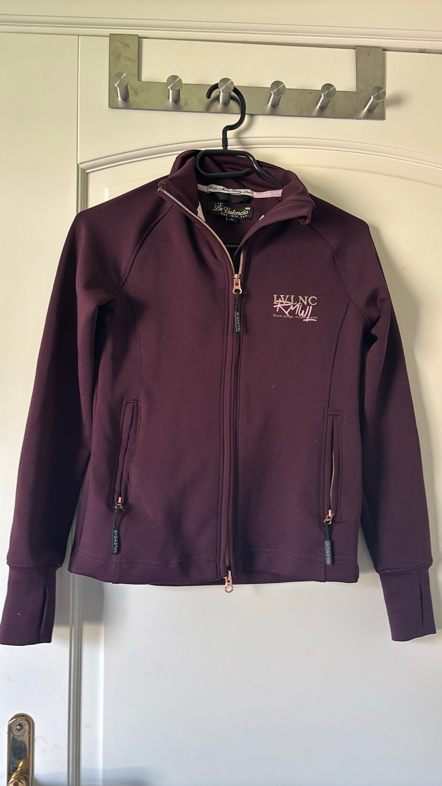 La Valencio LVLNC Softshell Jas - Maat 140, Kleding | Dames, Paars, Overige typen, Ophalen of Verzenden, Zo goed als nieuw