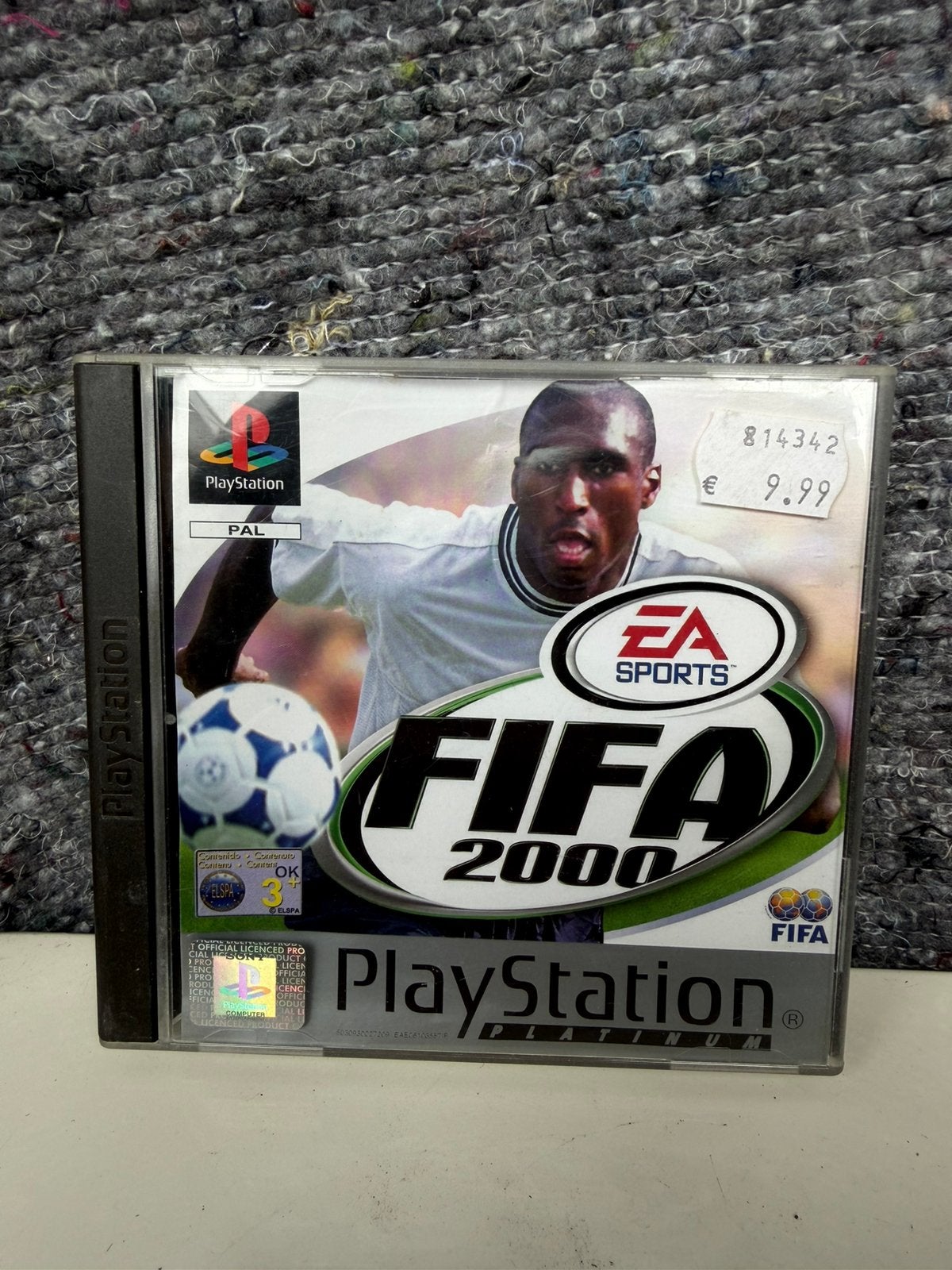 Fifa 2000 playstation 1 spel/game/disc, Spelcomputers en Games, Ophalen, 1 speler, Zo goed als nieuw, Vanaf 3 jaar