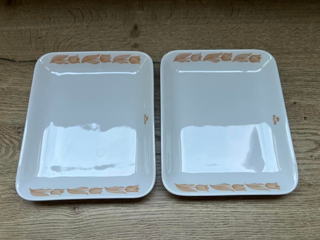 KLM Hutschenreuther Porcelain Plates – Vintage Airline Set, Ophalen of Verzenden