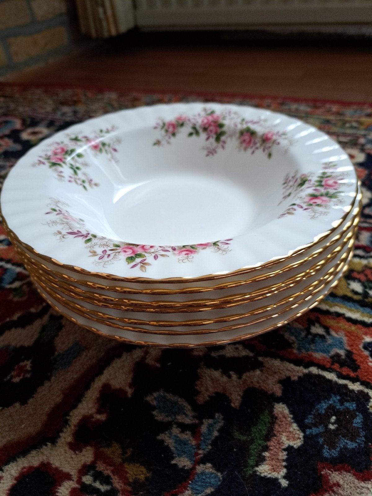 Royal Albert Lavender Rose Soepkommen/Borden (6 stuks), Ophalen of Verzenden