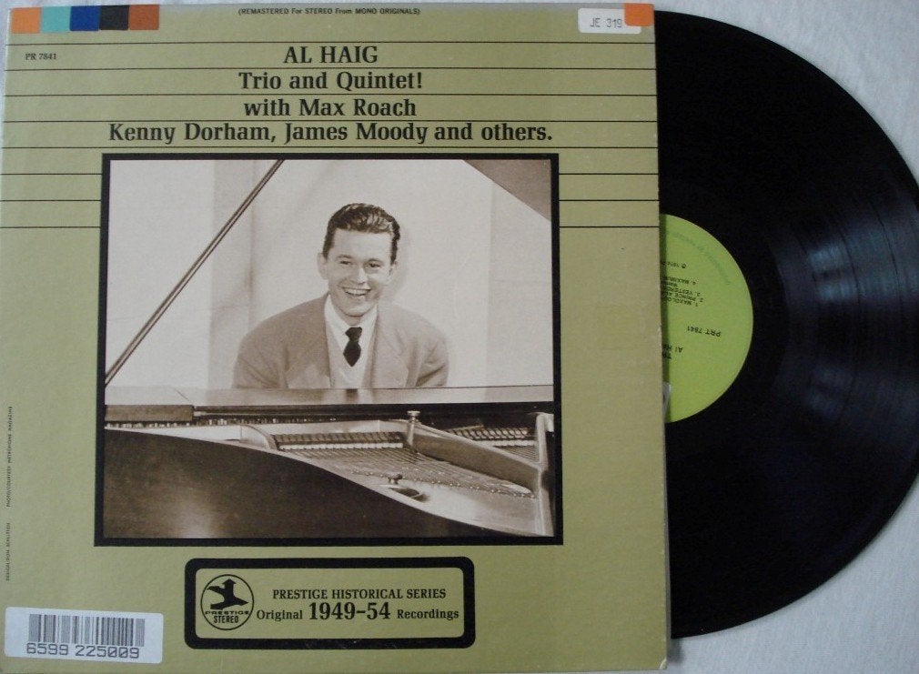 Al Haig Trio & Quintet with Max Roach, LP, Gebruikt, Ophalen of Verzenden, 12 inch