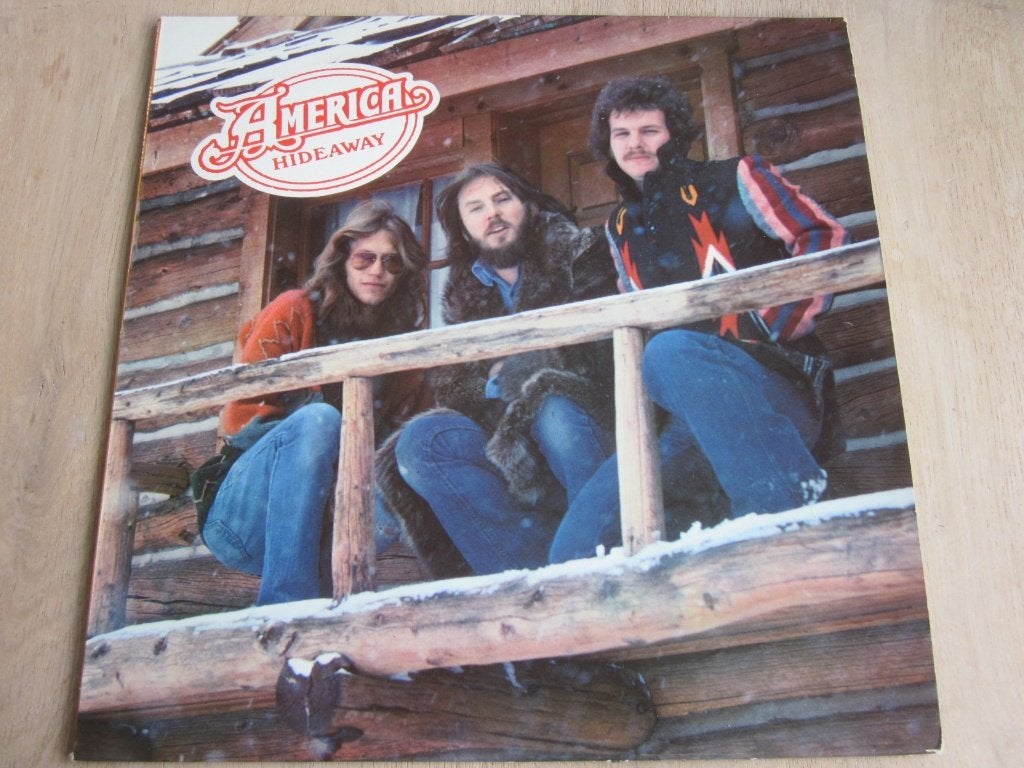 Elpee America - Hideaway, LP, Fotohoes, Zo goed als nieuw, 12 inch
