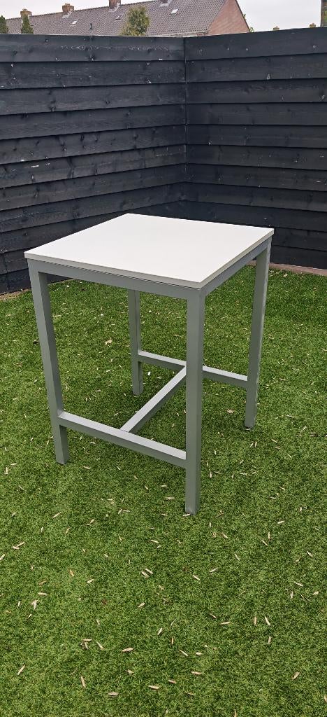 Robuuste Statafel 80x80, Ophalen, Zo goed als nieuw