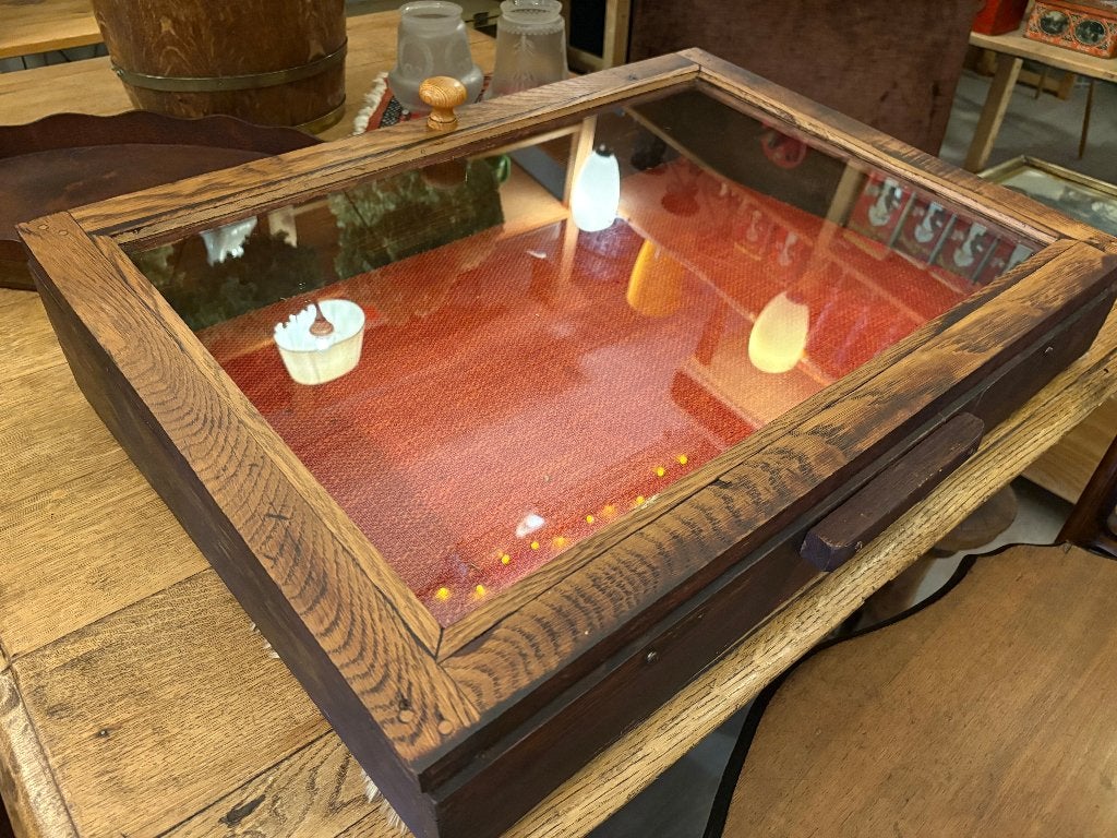 Zeer fraaie Winkel of Toonbank Vitrine., Ophalen