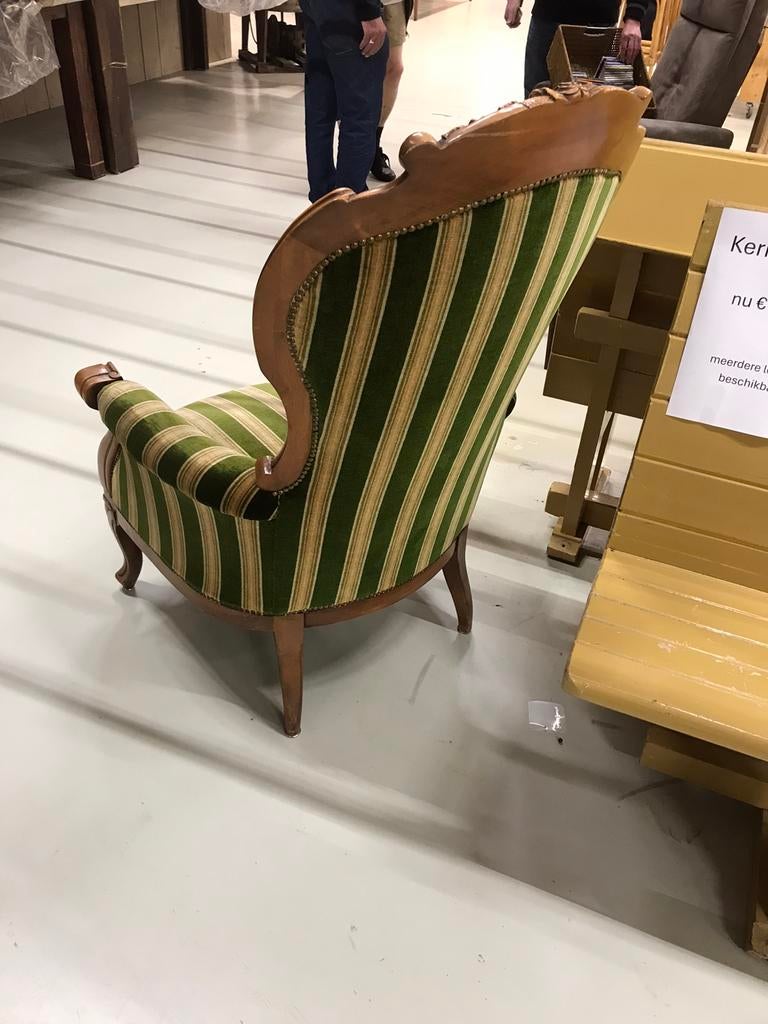 Stoel fauteuil barok, Ophalen of Verzenden
