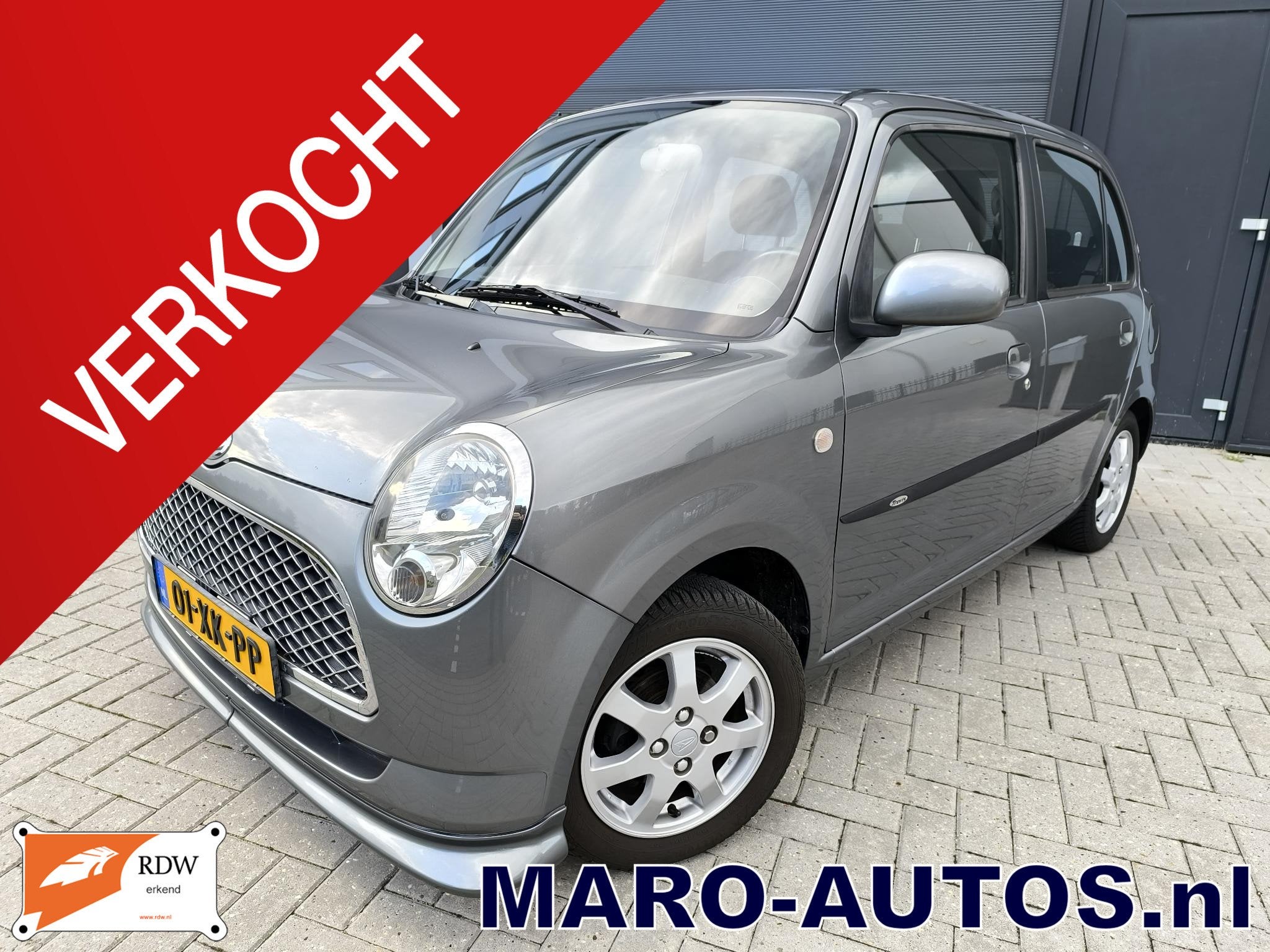 Daihatsu Trevis 1.0 AIRCO | ALuwheel | MOMO | 1e EIGENAAR! B, Auto's, Stof, Zwart, 765 kg, Origineel Nederlands