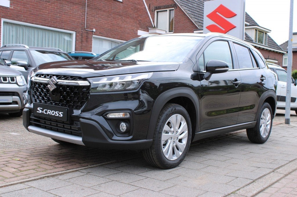 Suzuki S-CROSS 1.4 B.JET SELECT SH / Rijklaarprijs / tot 10, Auto's, Voorwielaandrijving, 4 cilinders, Zwart, Origineel Nederlands