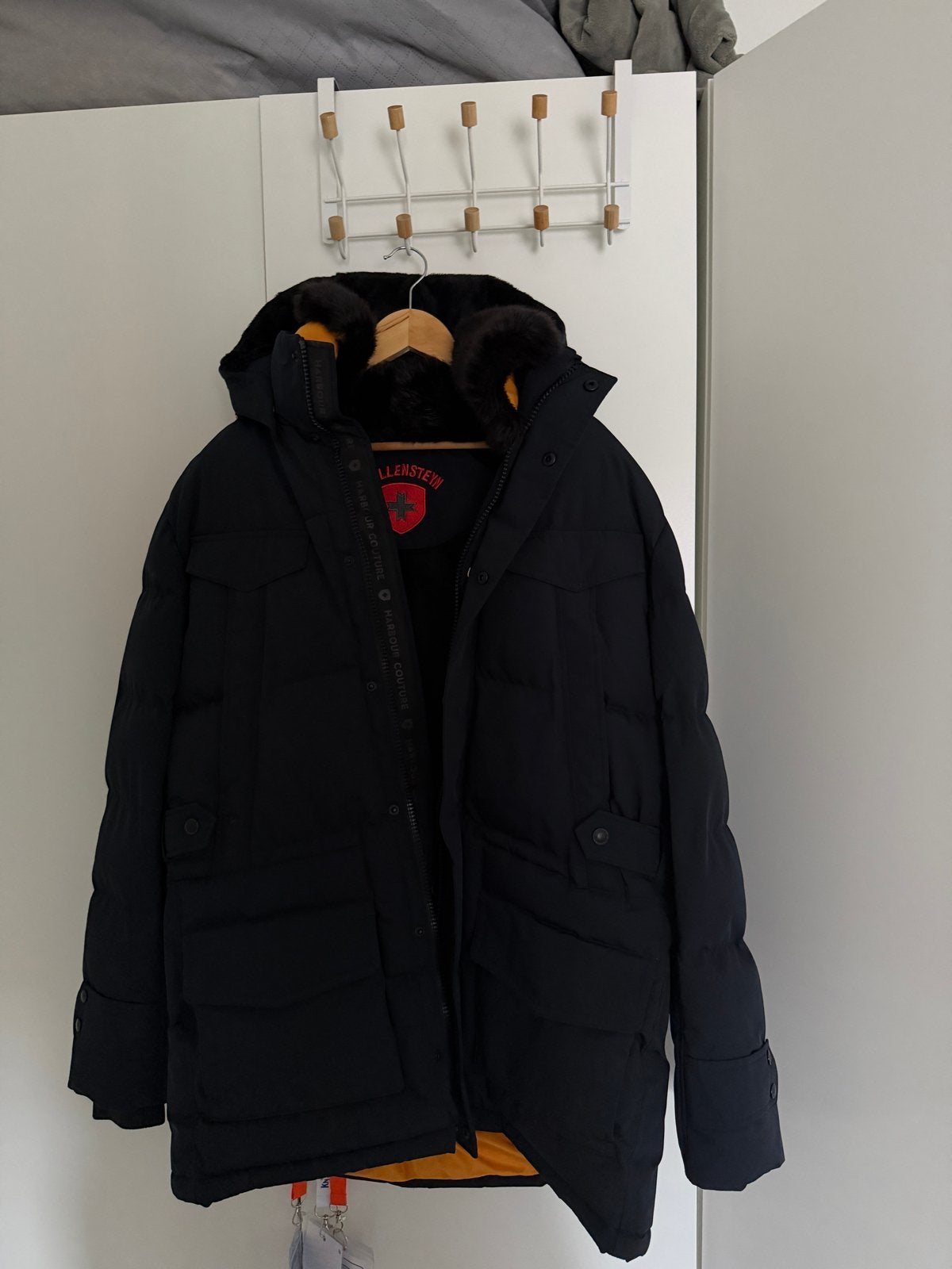 Wellensteyn Winterparka XL - Zo goed als nieuw, Ophalen of Verzenden, Zo goed als nieuw, Maat 56/58 (XL), Zwart