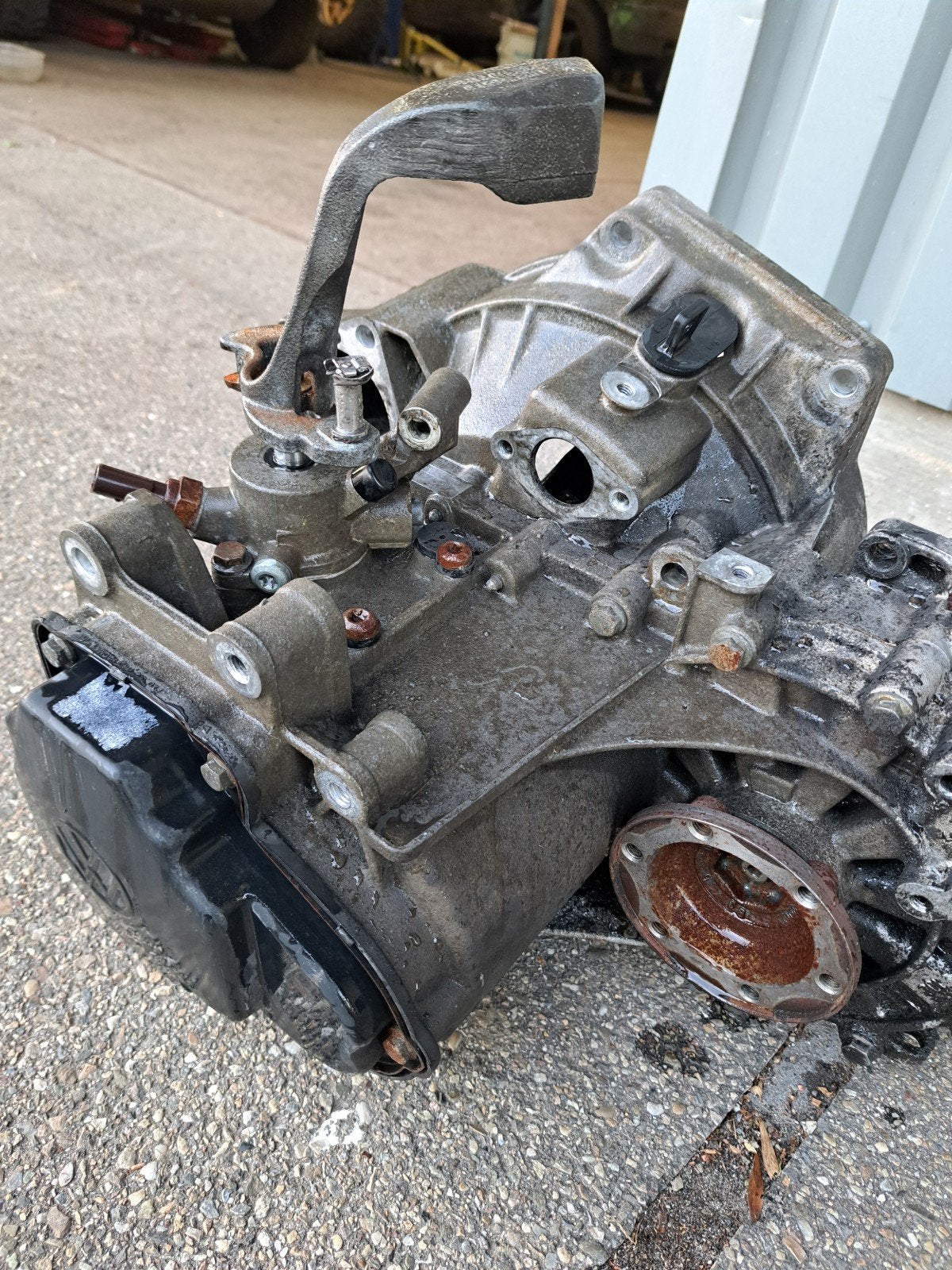 02J Versnellingsbak EYS 108mm flenzen, Ophalen