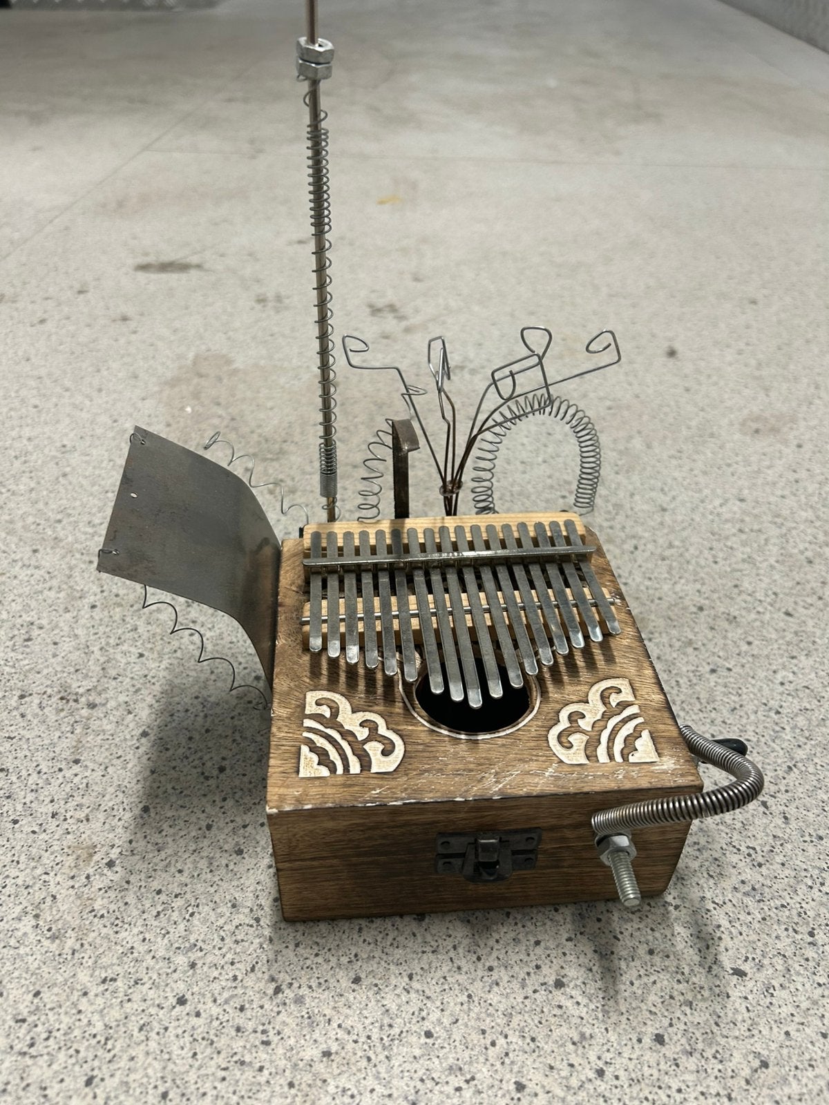 DIY Kalimba met Piezo Microfoons en Jack Aansluiting, Ophalen of Verzenden, Nieuw