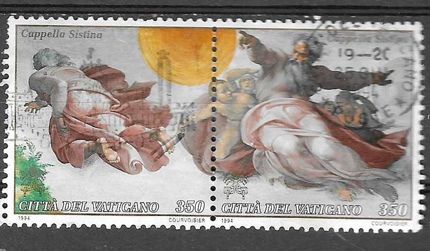 VATICAANSTAD 1991, Ophalen of Verzenden, Overige landen, Gestempeld