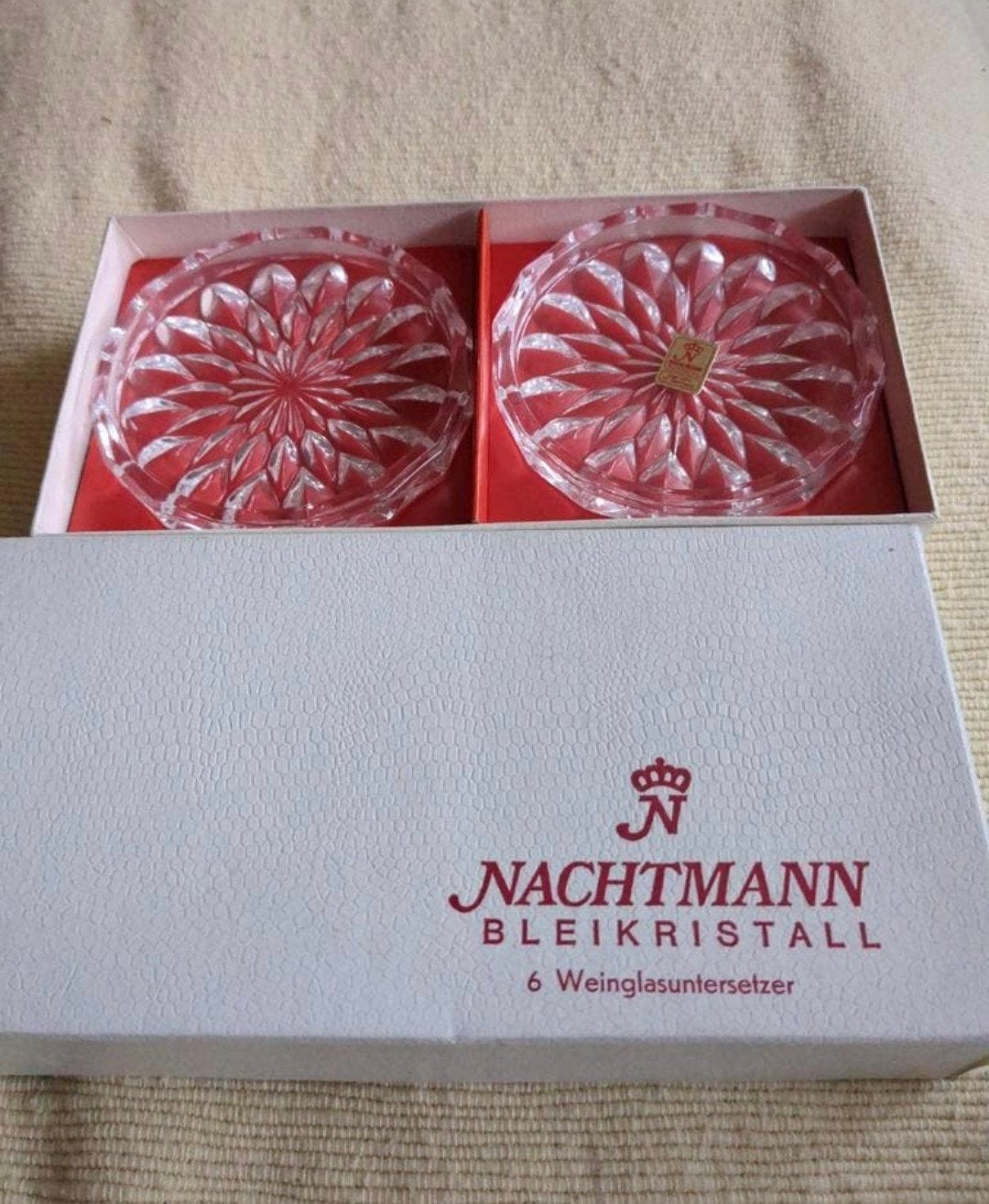 Onderzetters Nachtmann,  Bleikristall, Ophalen of Verzenden, Nieuw